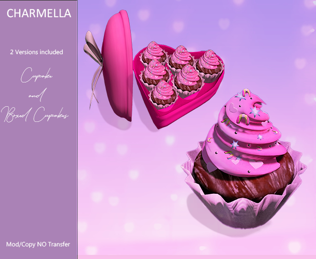 [Charmella] Cupcake and Cupcakes with Box
