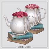 BROKEN ARROWS - Bloom - Teapot - White 