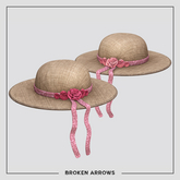 BROKEN ARROWS - Bloom - Hat Pink Ribbon  