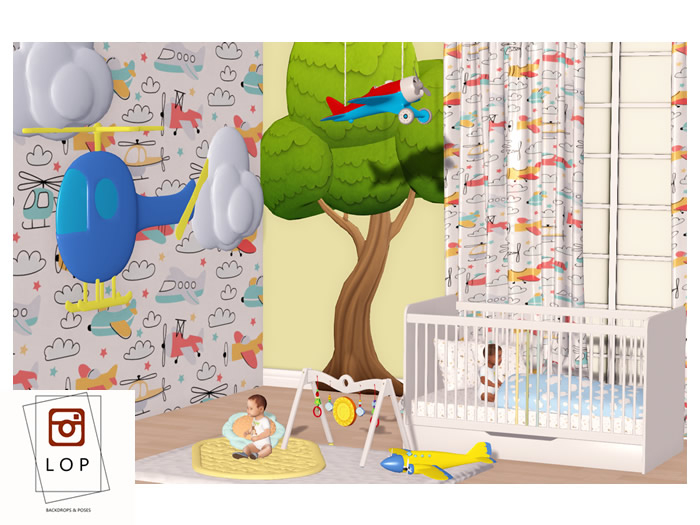 LOP Aviator Bedroom for Zooby 