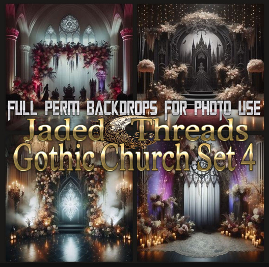 (JT) Gothic Church Set 4