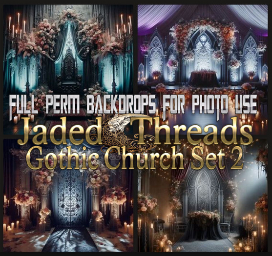 (JT) Gothic Church Set 2 