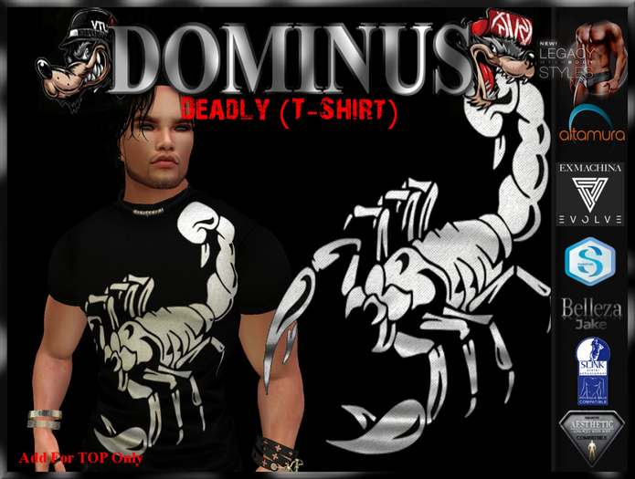 ~DOMINUS~Deadly (T-Shirt)   (ADD)