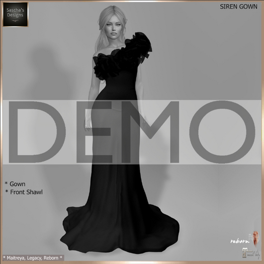 SAS - DEMO Siren Gown  (MB) 