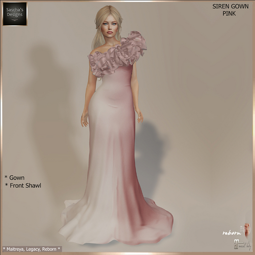 SAS - Siren Pink Gown (MB) 