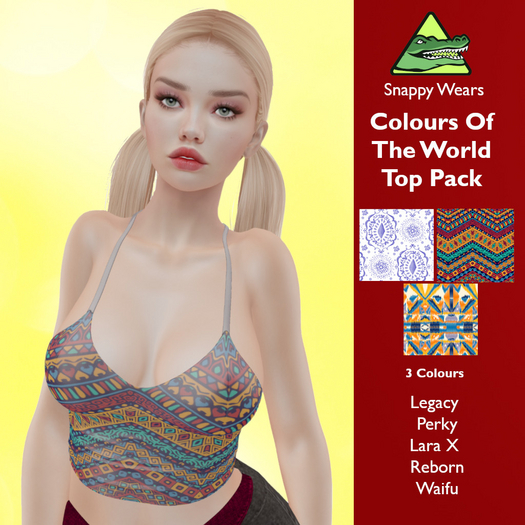 Snappy // Colours of The World - Top Pack