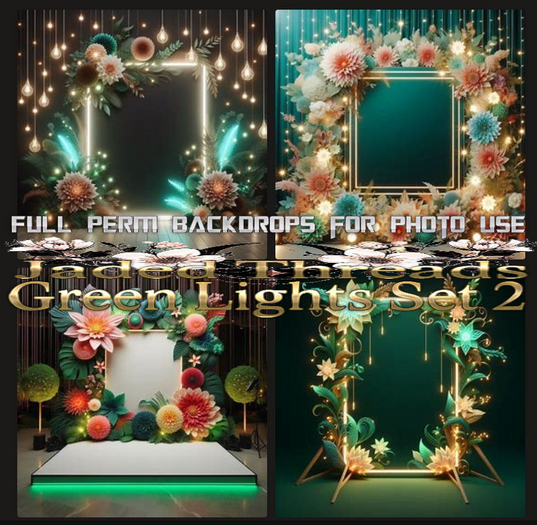 (JT)  Green Lights Set 2 