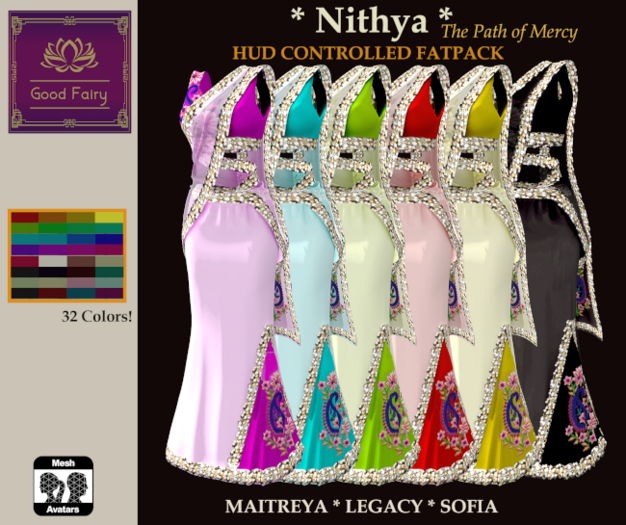 [Good Fairy] - Nithya {Saree} *FATPACK* Path Of Mercy