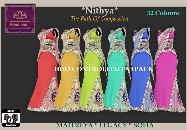 [Good Fairy] - Nithya {Saree} *FATPACK* Path Of Compassion