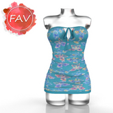 Butterfly Maia Dress Kupra