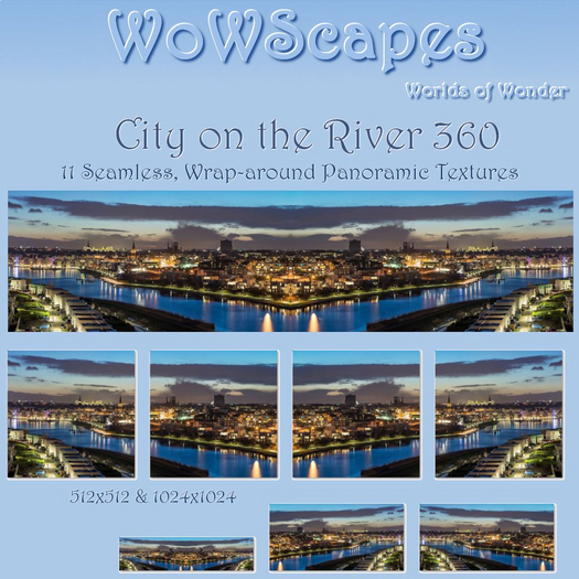 WoWScapes City on the River 360