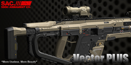 Second Life Marketplace - MESH[SAC] Vector PLUS Rifle v1.18 FULL Box