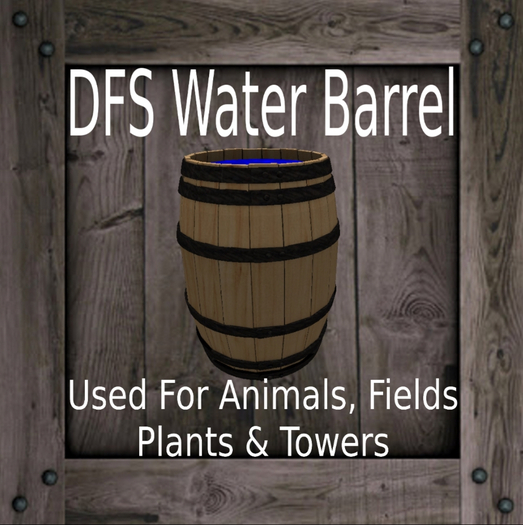 [100] DFS Water Barrel (bulk)