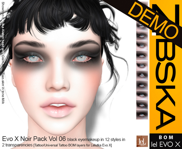 Zibska Evo X ~ Noir Pack Vol 06 Demos