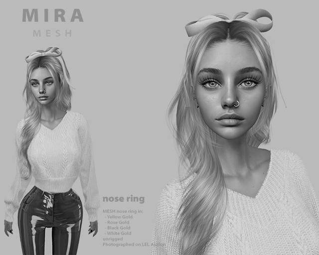 M I R A nose ring [wear to unpack] [demo]