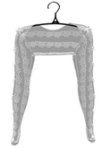 aprelle ava shrug white