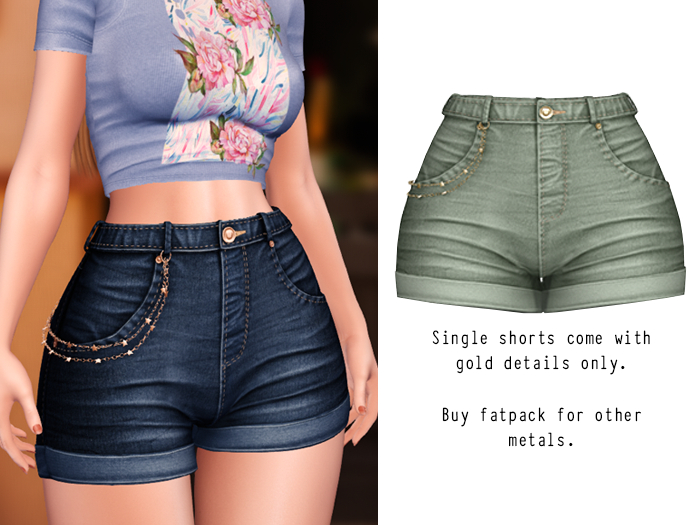 (fd) Star Chain Shorts - Sage