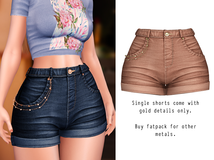 (fd) Star Chain Shorts - Cocoa