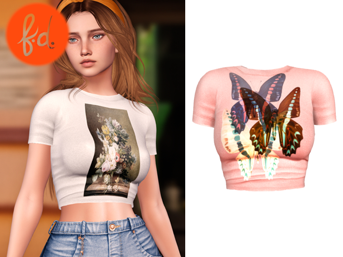 (fd) Graphic Crop - Butterflies