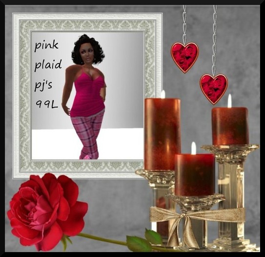 Pink Plaid Pj's