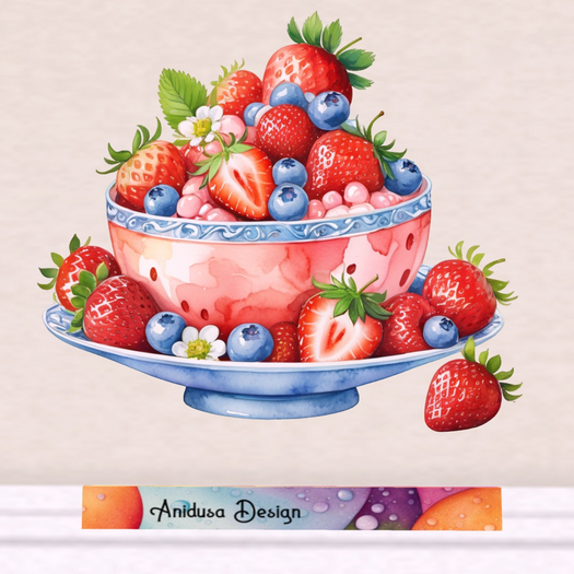 Wall Decal Fruity 8