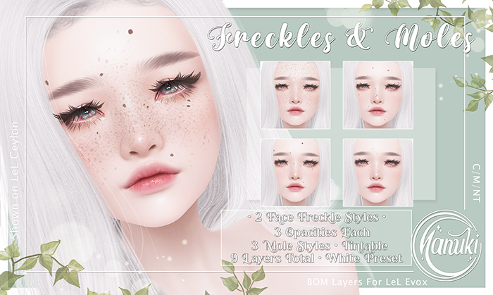 -Nanuki- Freckle & Moles Set (BOM Evox)