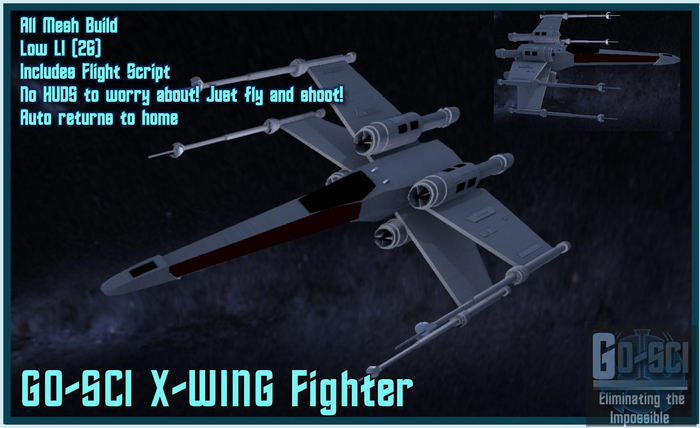 GO-SCI X-Wing Fighter,2.2,Packaged