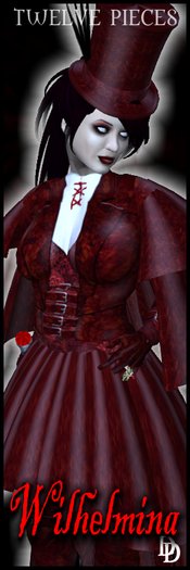 Dare Designs: Wilhelmina - red