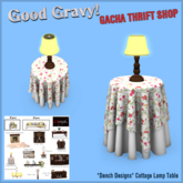 *Dench Designs* Cottage Lamp Table
