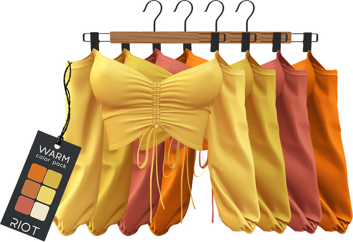RIOT / Primrose Blouse - Warm Pack
