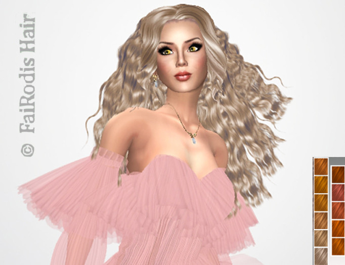 FaiRodis Sabrina hair light orange  pack