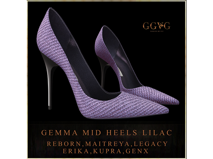 GGVG GEMMA HEELS LILAC