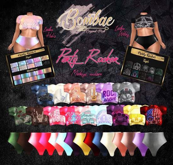 {Bombae} Party Rocker Bottom {HotPink}