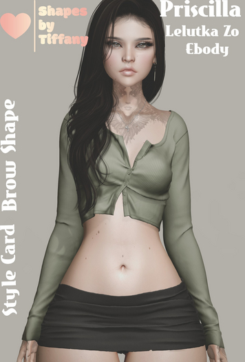 Priscilla Shape for Lelutka Zo