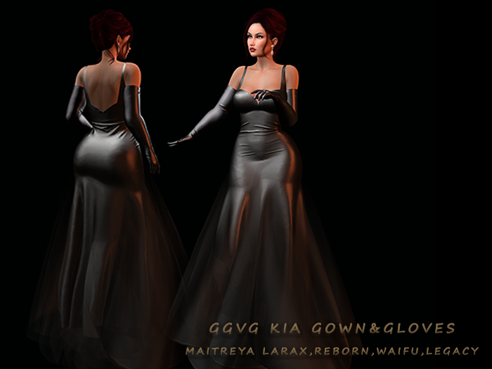GGVG KIA GOWN BLACK