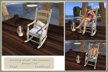 [mebbery] Rocking-chair "the Summer breeze" Ice