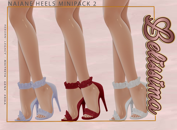 [Belissima] Naiane Heels  Minipack 2