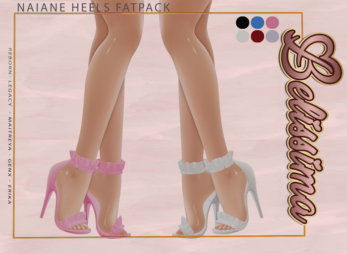 [Belissima] Naiane Heels  Fatpack