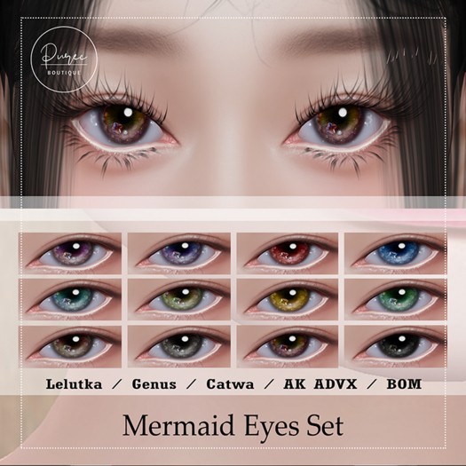 PUREC- Mermaid eyes Set v1
