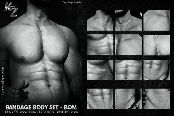 #DEMO Bandage Body Set - BOM