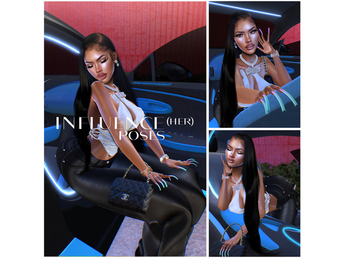 Influence(HER) Poses Passenger Princess Posepack