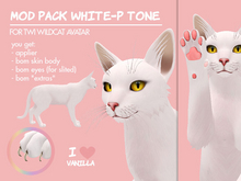 Pack Skin for Twi WildCat - White-P Tone