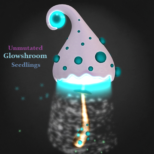 Random Papillon Glowshroom Seedling Non-Mutated