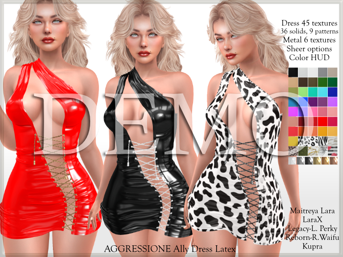 Aggressione Ally Dress Latex DEMO