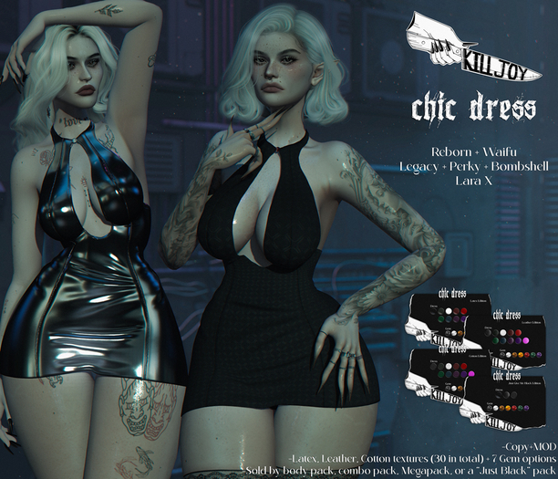 KILLJOY Chic Dress MEGAPACK