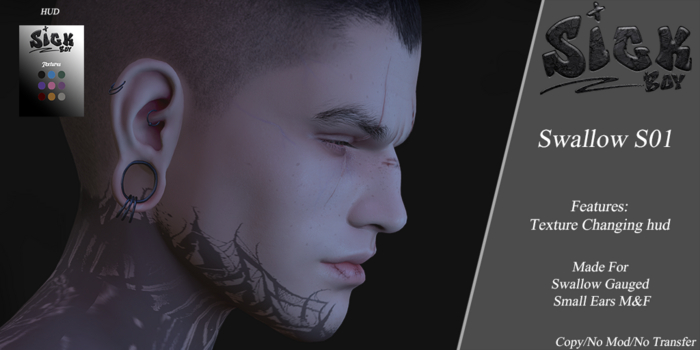 ~Sick~ Swallow S01 Piercings