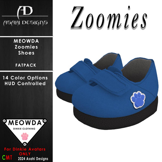 Meowda Zoomies Shoes  Fatpack