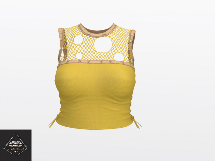 -LD- Lorena Top Yellow