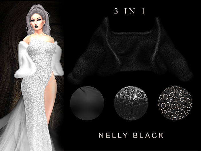 GGVG NELLY GOWN BLACK