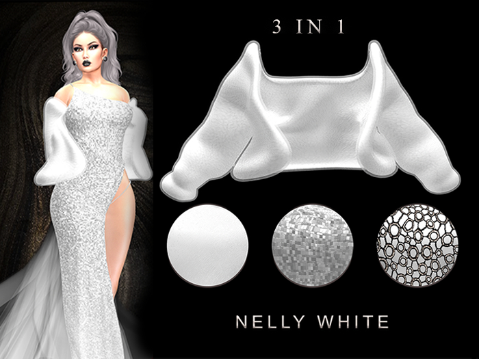 GGVG NELLY GOWN WHITE